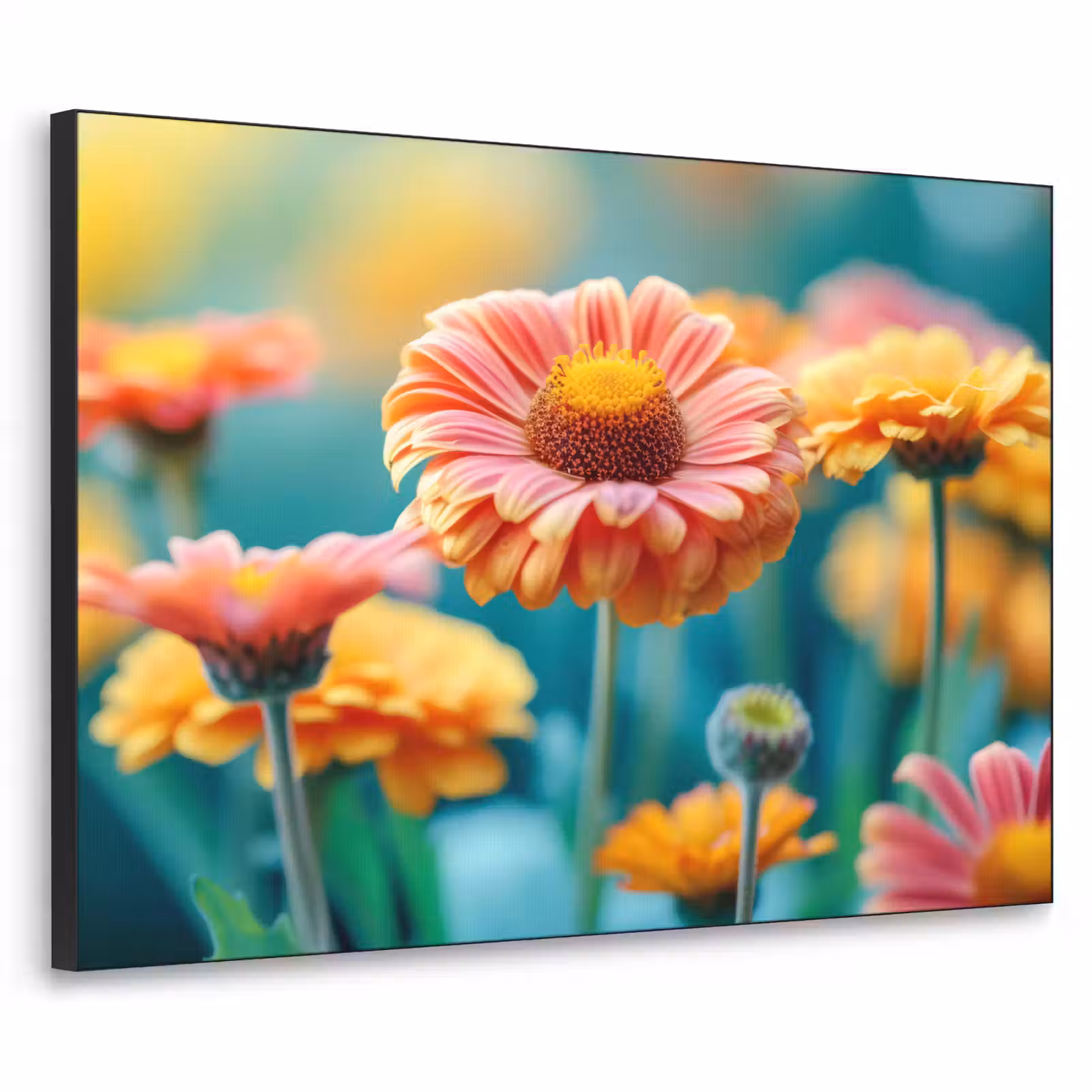 Art Frame - Bloemen - Kleurrijk - Natuur - Gerbera — 1