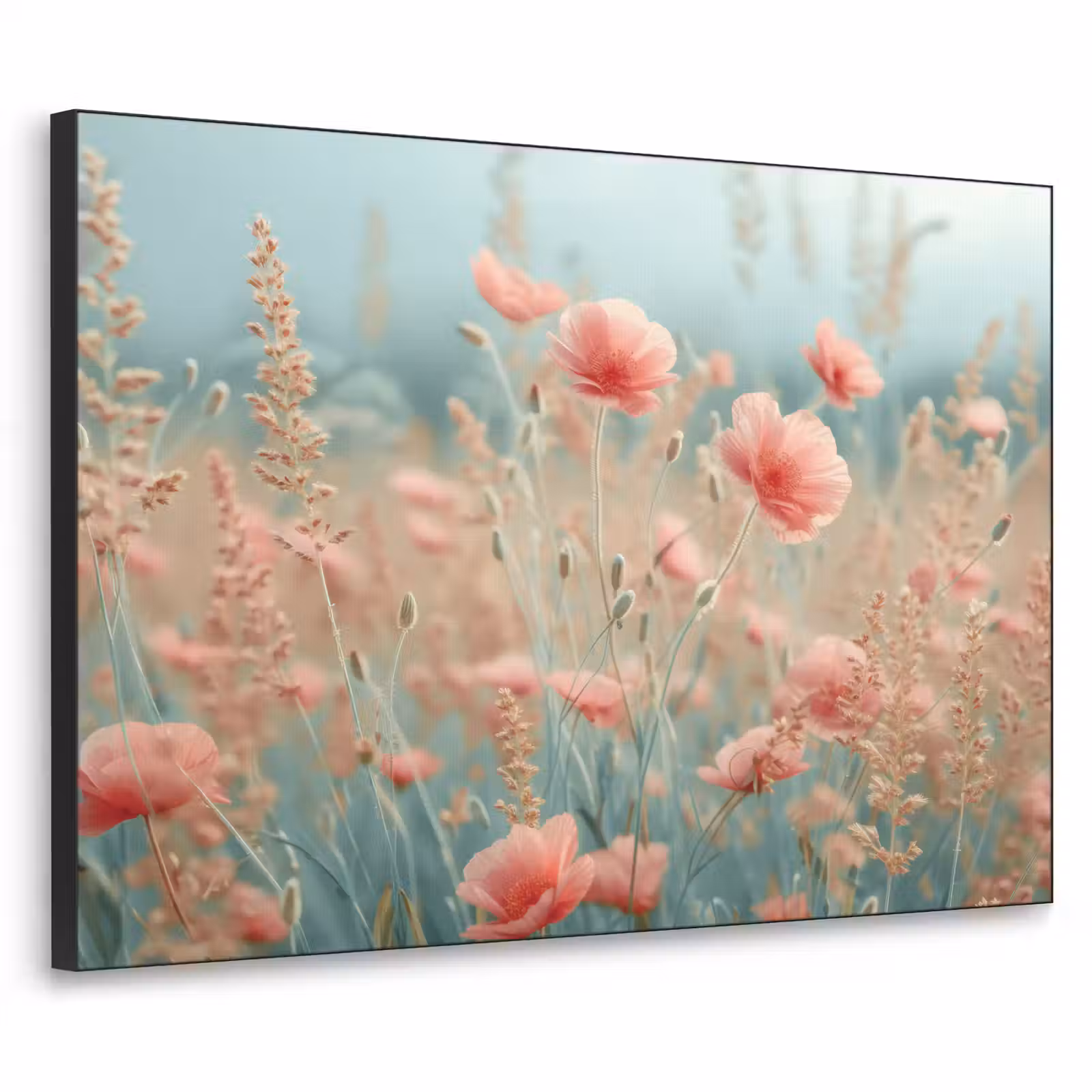 Art Frame - Bloemen - Natuur - Klaprozen - Bloemenveld — 1