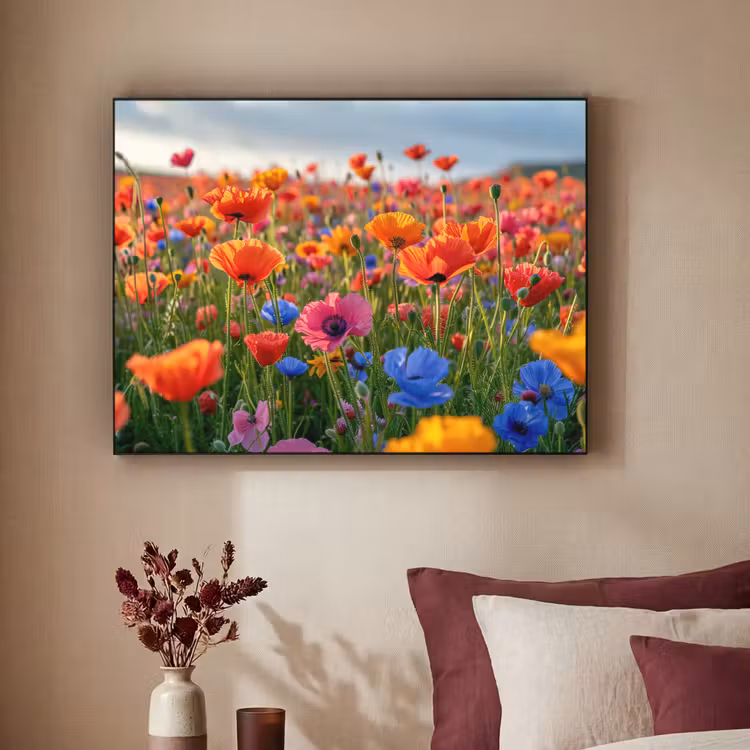Art Frame - Bloemen - Klaprozen - Kleurrijk - Natuur — 3