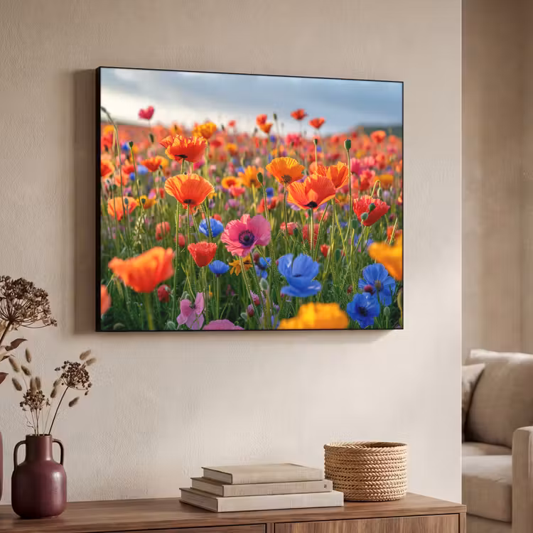 Art Frame - Bloemen - Klaprozen - Kleurrijk - Natuur — 7