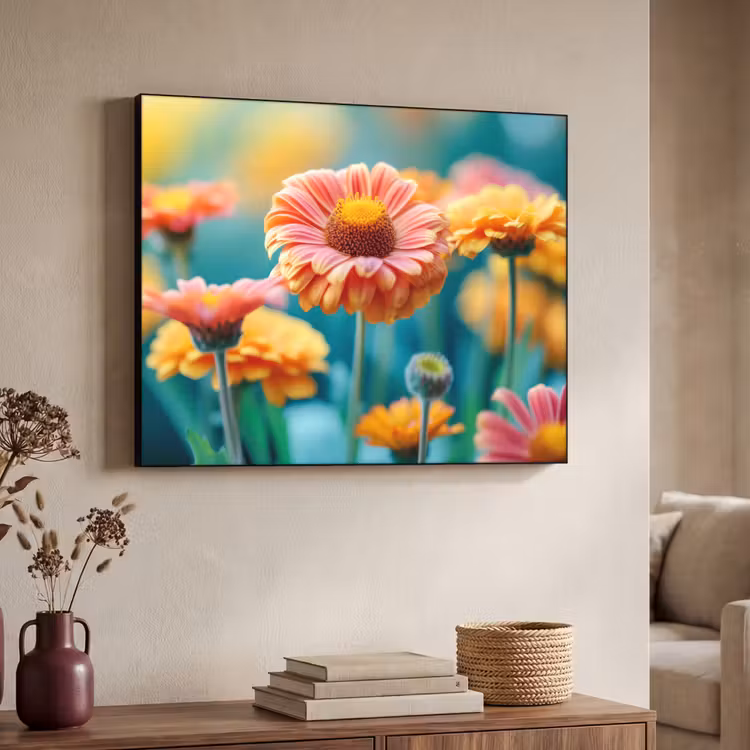 Art Frame - Bloemen - Kleurrijk - Natuur - Gerbera — 7