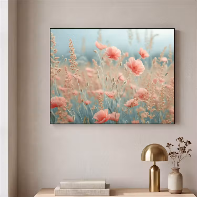 Art Frame - Bloemen - Natuur - Klaprozen - Bloemenveld — 5