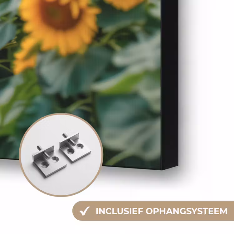 Art Frame - Bloemen - Pad - Zonnebloemen - Tuin - Hortensia — 6