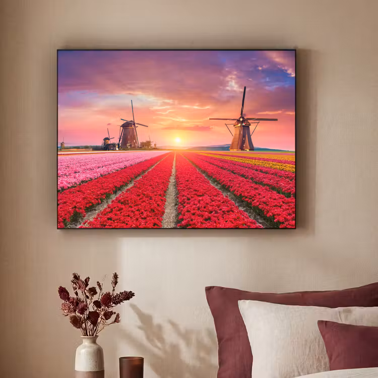 Art Frame - Bloemen - Tulpen - Bloemenveld - Molens - Holland — 3