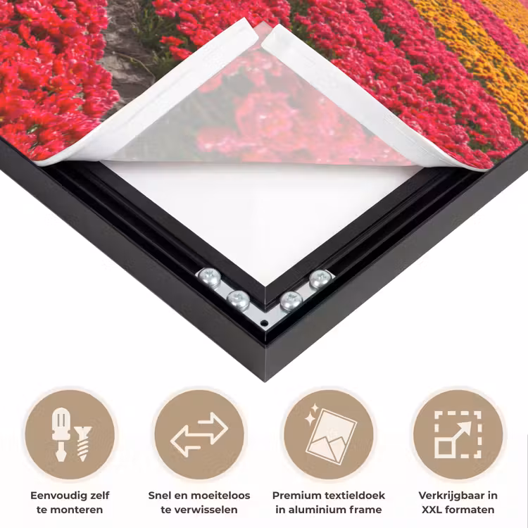 Art Frame - Bloemen - Tulpen - Bloemenveld - Molens - Holland — 4