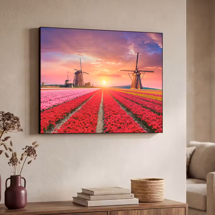 Art Frame - Bloemen - Tulpen - Bloemenveld - Molens - Holland — 7
