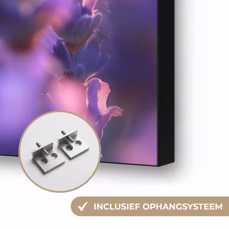 Art Frame - Bloemen - Vlinder - Lavendel - Bloem - Natuur — 6