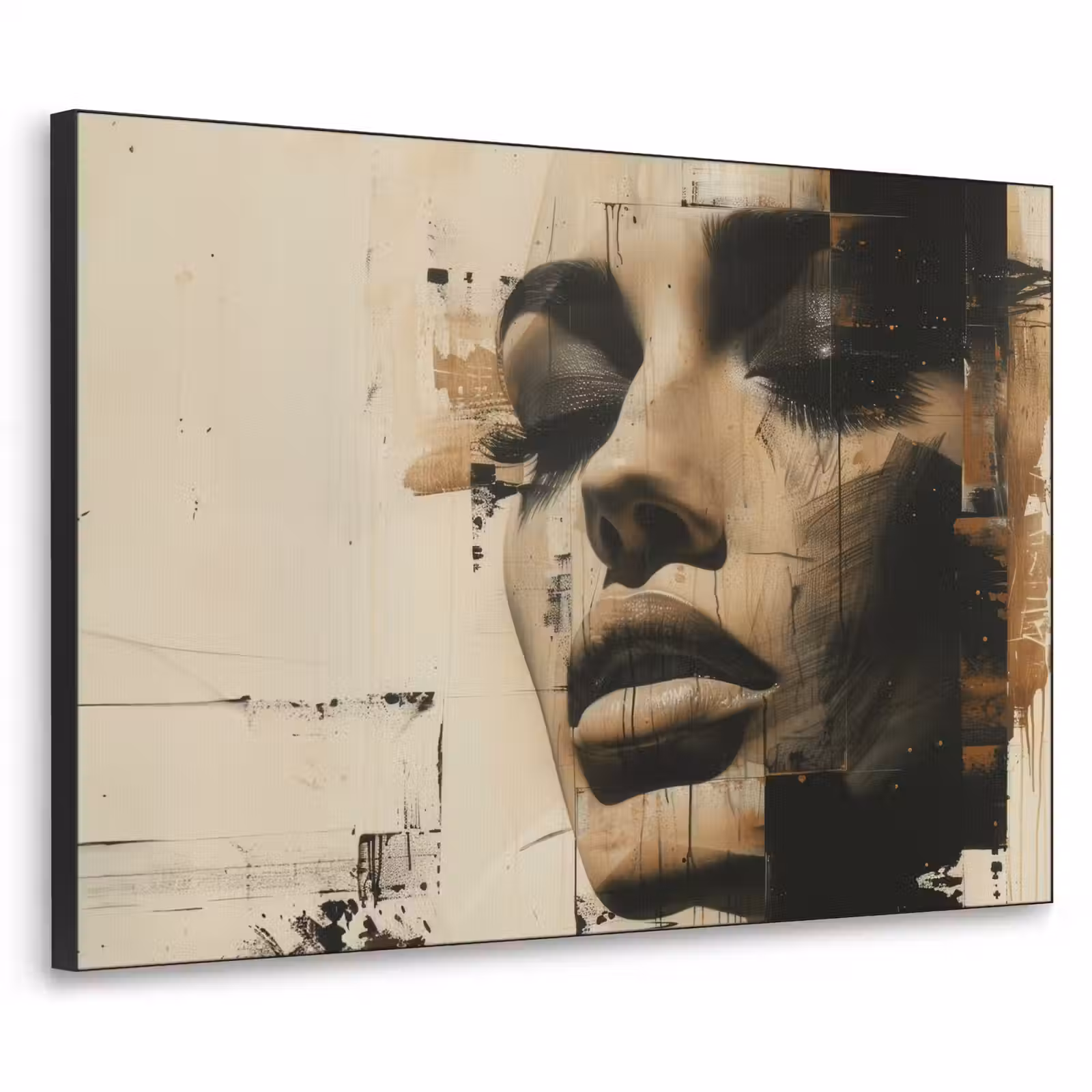 Art Frame - Vrouw - Gezicht - Abstract - Kunst — 1
