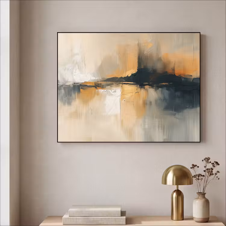 Art Frame - Modern - Abstract - Goud - Zwart — 5