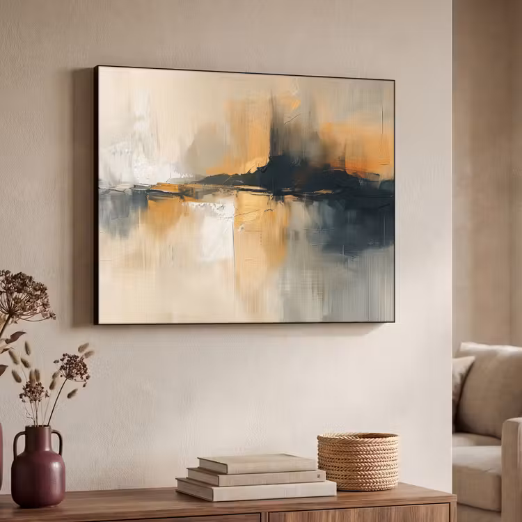 Art Frame - Modern - Abstract - Goud - Zwart — 7