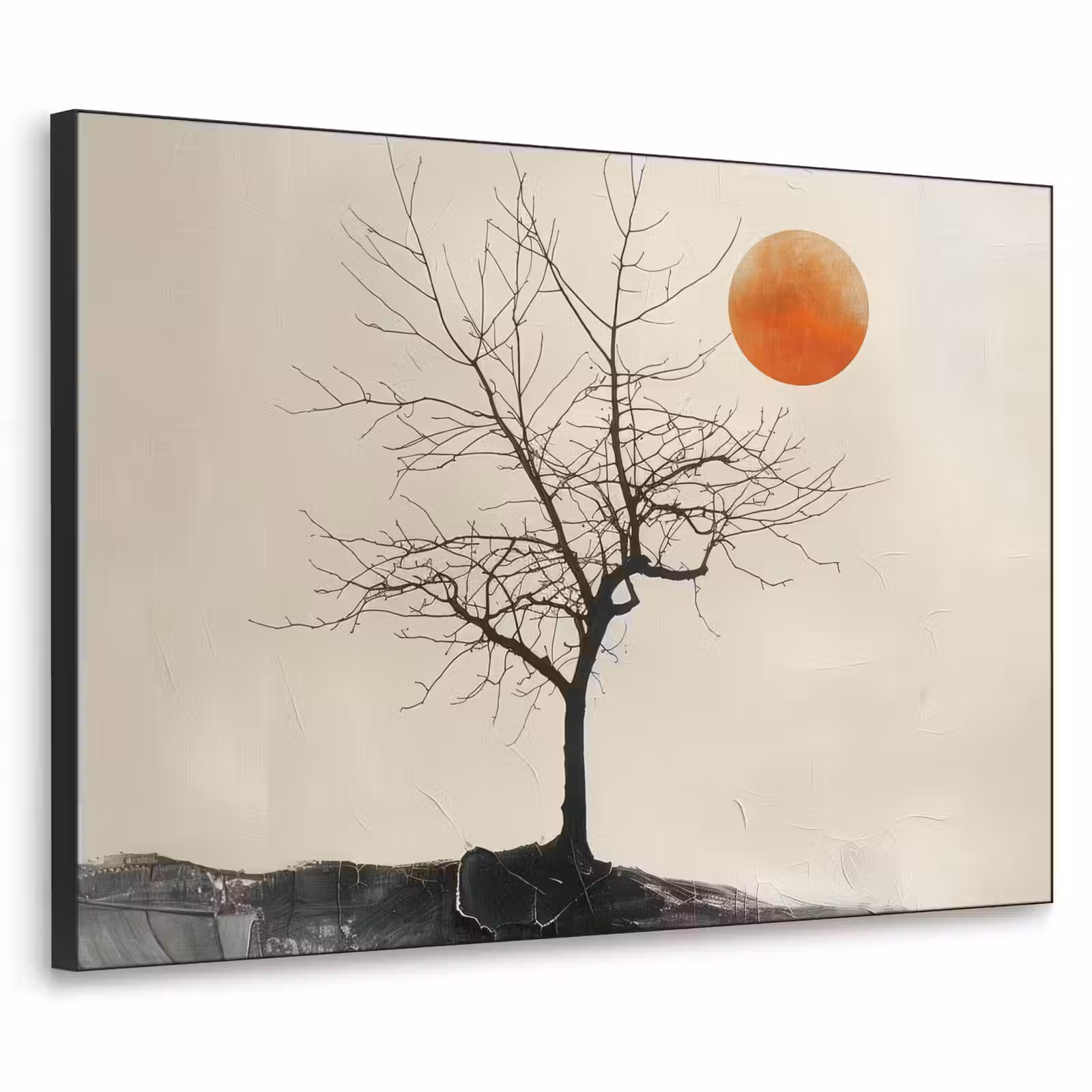 Art Frame - Boom - Zon - Modern - Landschap — 1