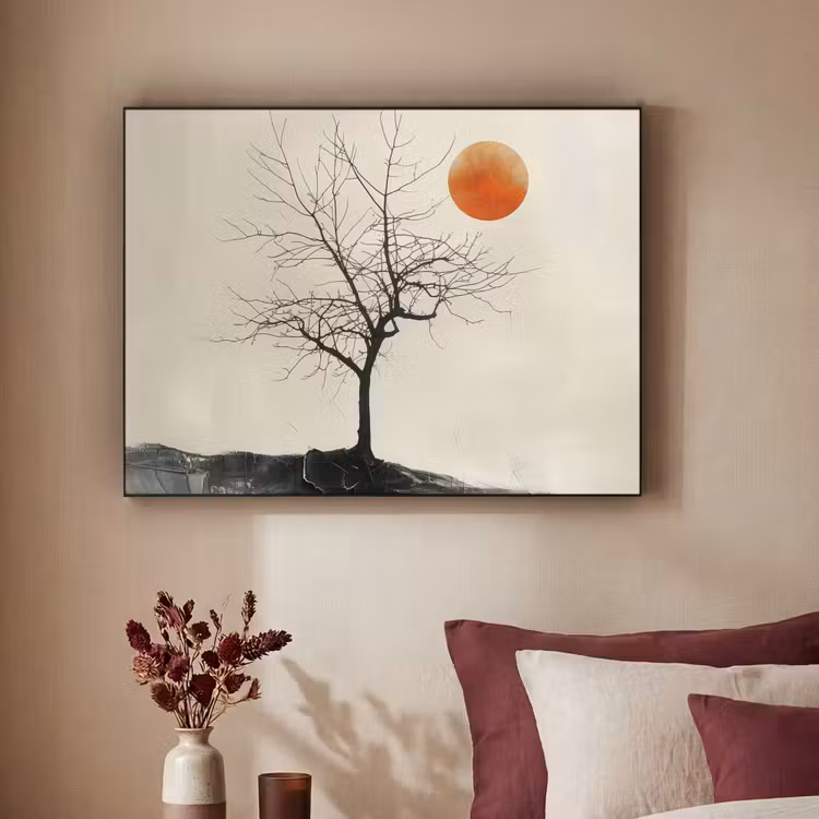 Art Frame - Boom - Zon - Modern - Landschap — 3