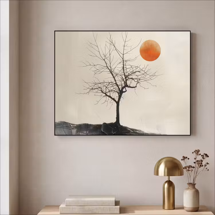 Art Frame - Boom - Zon - Modern - Landschap — 5