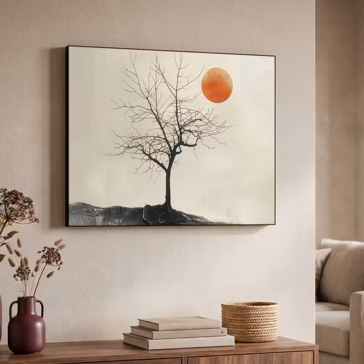 Art Frame - Boom - Zon - Modern - Landschap — 7