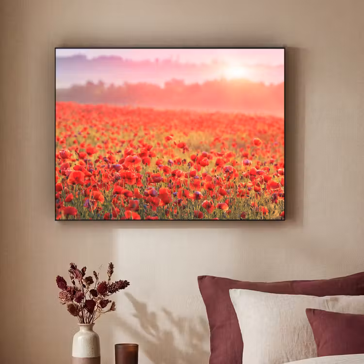 Art Frame - Bloemen - Klaprozen - Rood - Bloemenveld — 3