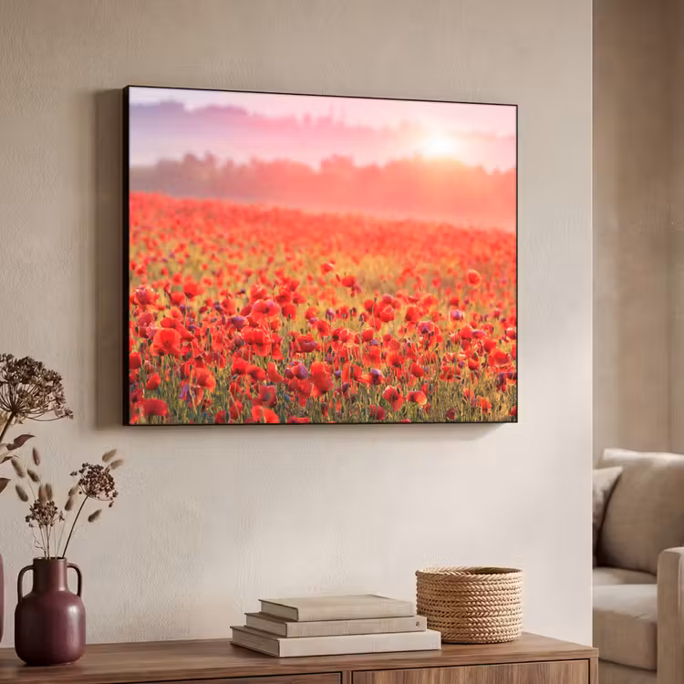 Art Frame - Bloemen - Klaprozen - Rood - Bloemenveld — 7