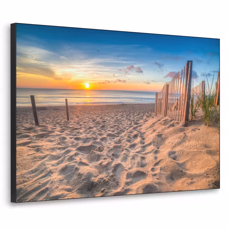Art Frame - Duinen - Zonsondergang - Strand - Zee - Horizon — 1