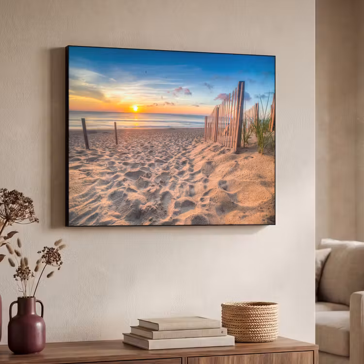 Art Frame - Duinen - Zonsondergang - Strand - Zee - Horizon — 7