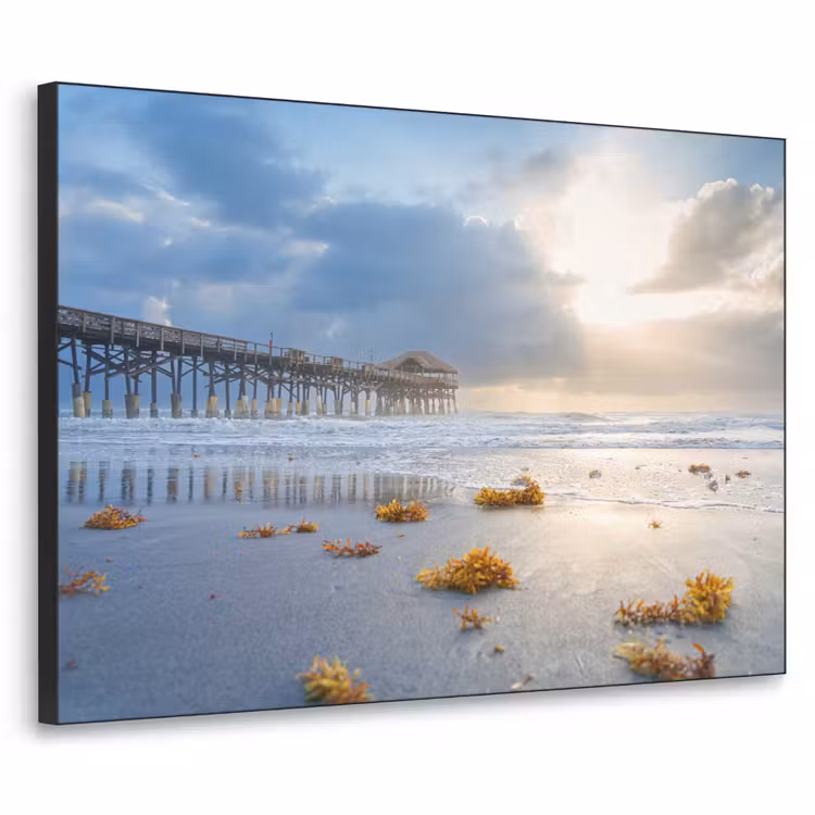 Art Frame - Strand - Pier - Zeewier - Zee - Zomer — 1