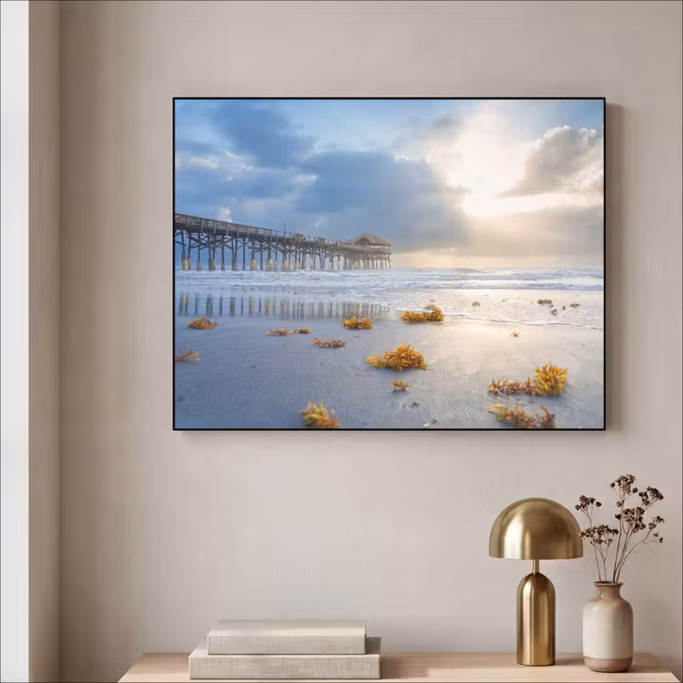 Art Frame - Strand - Pier - Zeewier - Zee - Zomer — 5