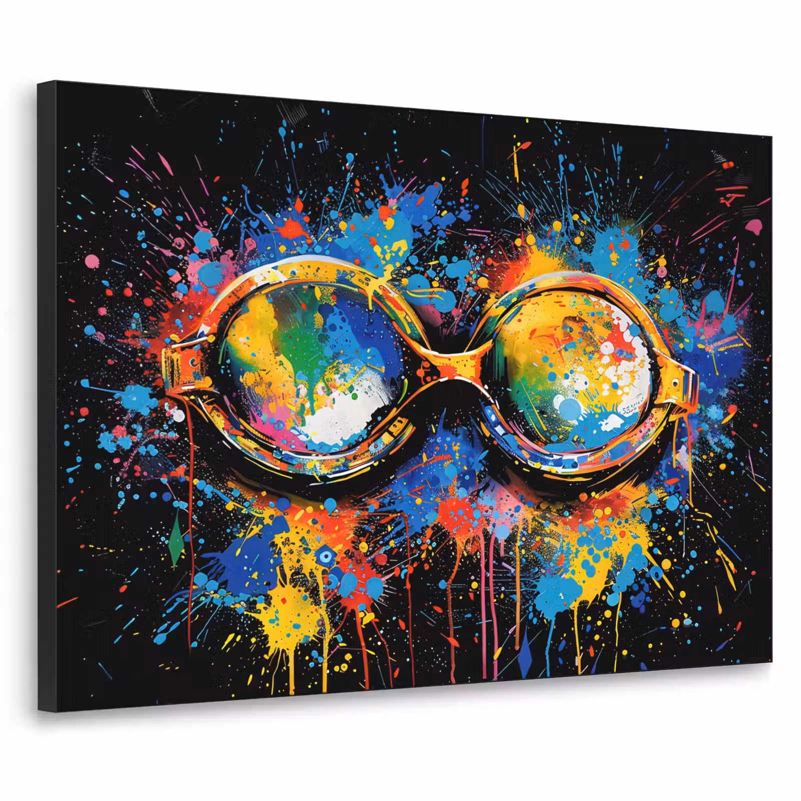 Art Frame - Graffiti - Sport - Zwemmen - Zwembril — 1