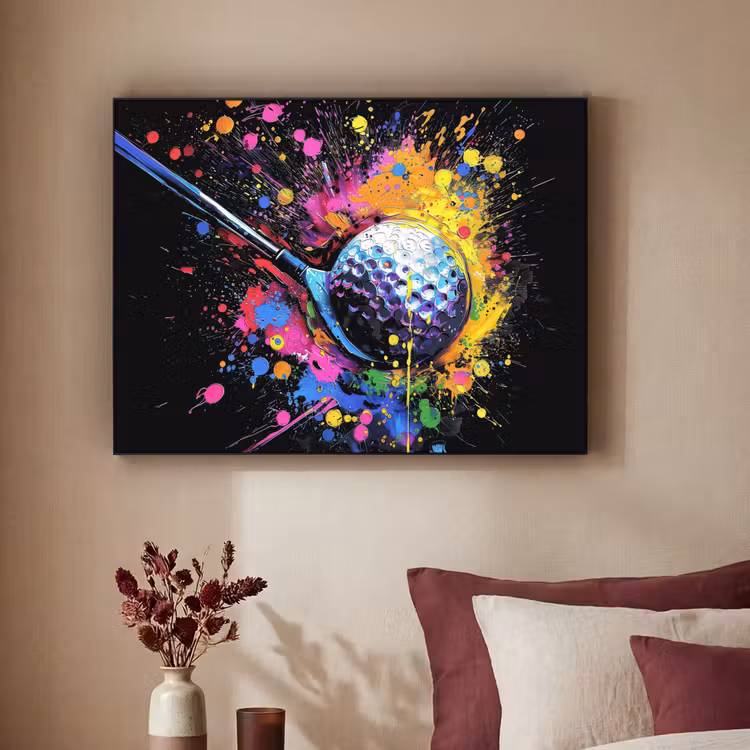 Art Frame - Graffiti - Sport - Golf - Golfclub — 3