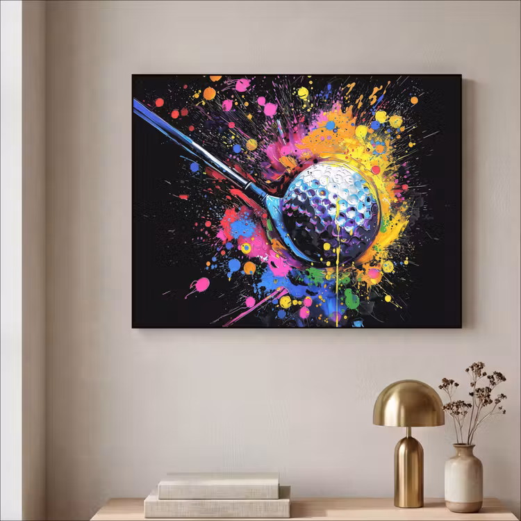 Art Frame - Graffiti - Sport - Golf - Golfclub — 5