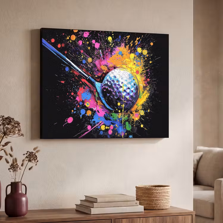 Art Frame - Graffiti - Sport - Golf - Golfclub — 7
