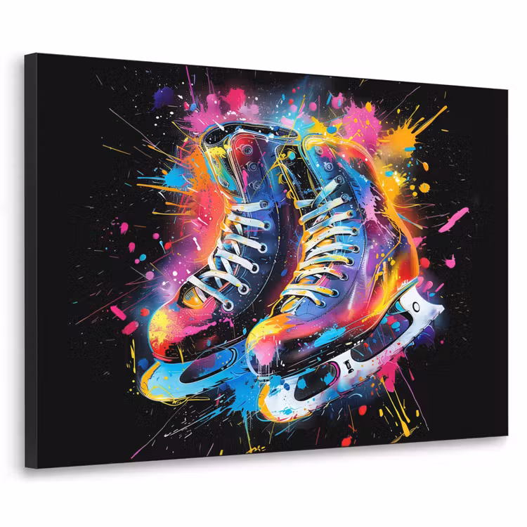 Art Frame - Graffiti - Sport - Schaatsen - Verf — 1