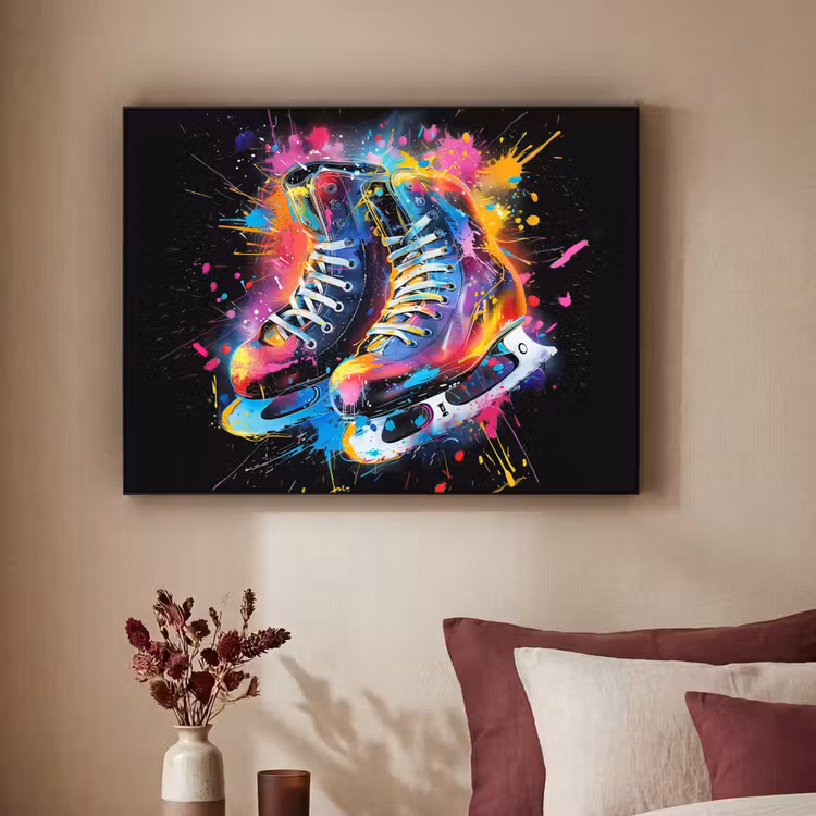 Art Frame - Graffiti - Sport - Schaatsen - Verf — 3