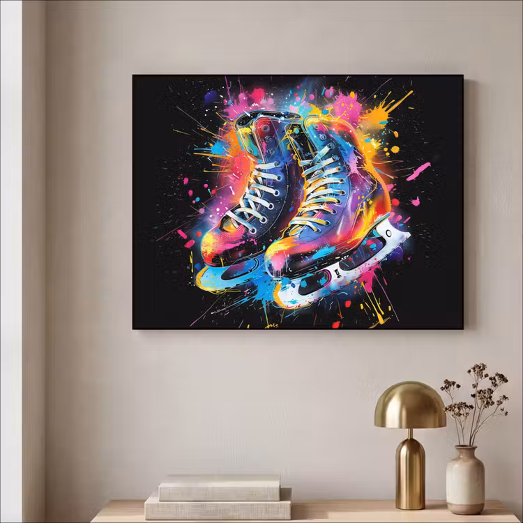 Art Frame - Graffiti - Sport - Schaatsen - Verf — 5