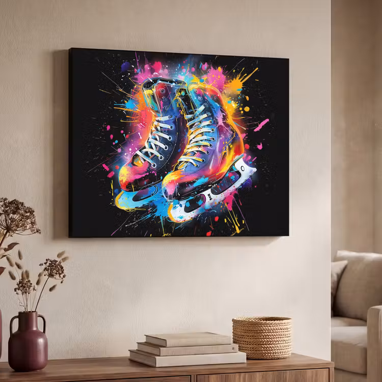 Art Frame - Graffiti - Sport - Schaatsen - Verf — 7
