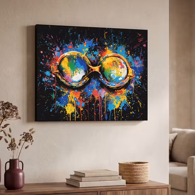 Art Frame - Graffiti - Sport - Zwemmen - Zwembril — 7