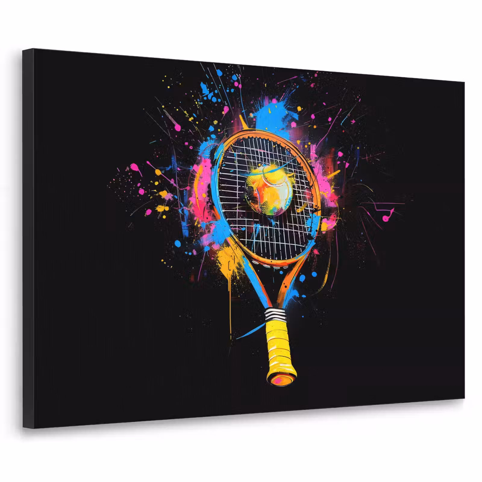 Art Frame - Graffiti - Sport - Tennis - Raket - Bal — 1