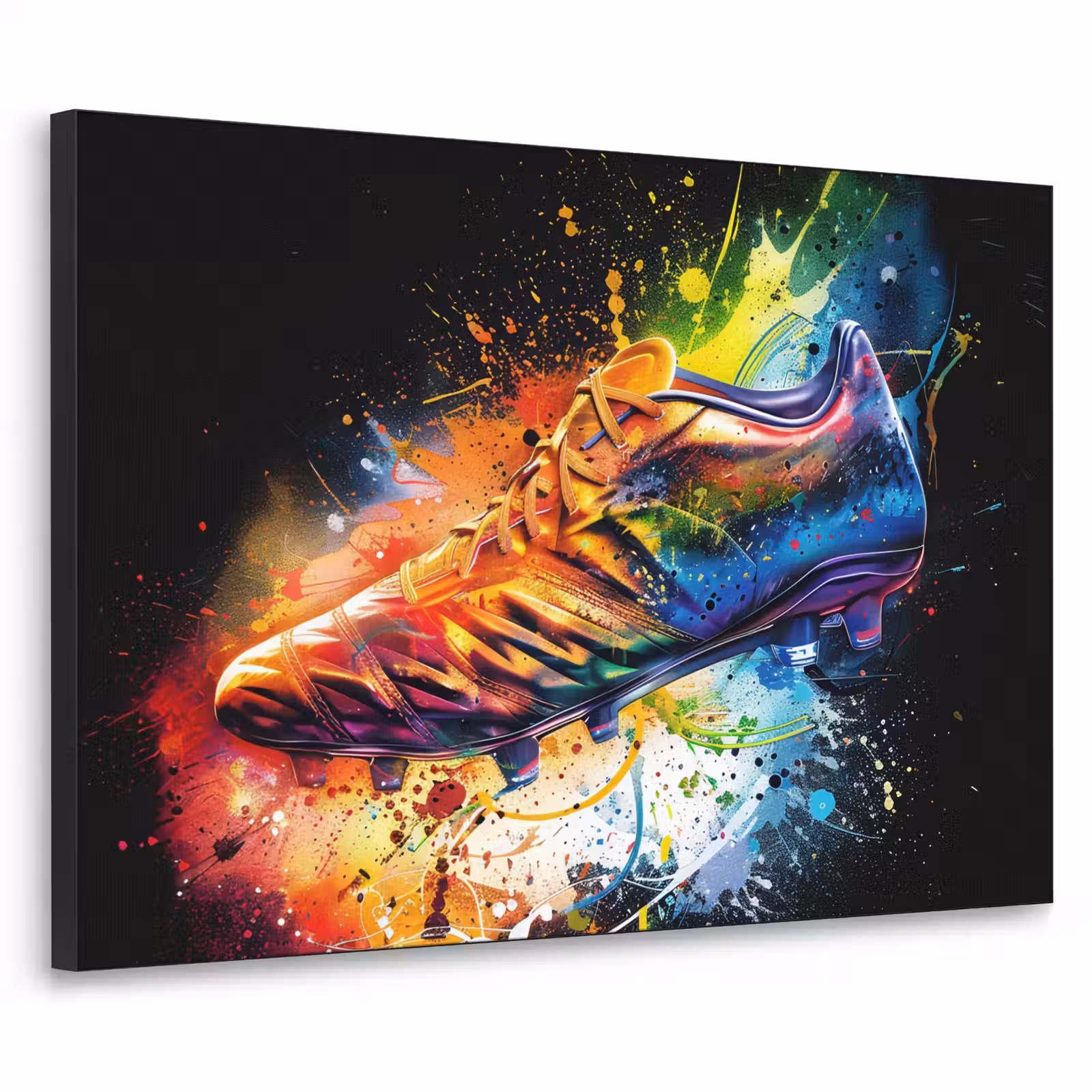 Art Frame - Graffiti - Sport - Voetbal - Schoen - Verf — 1
