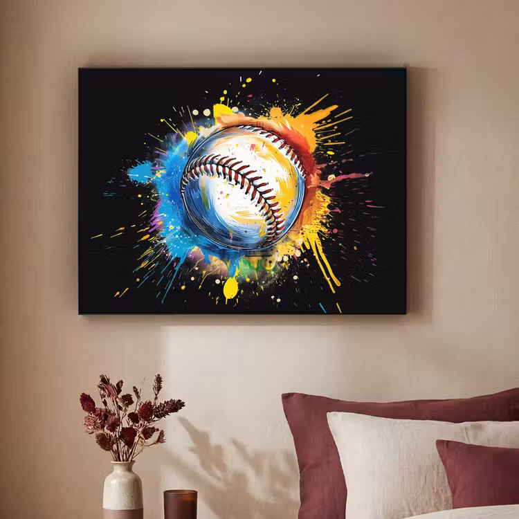 Art Frame - Graffiti - Sport - Baseball - Honkbal — 3