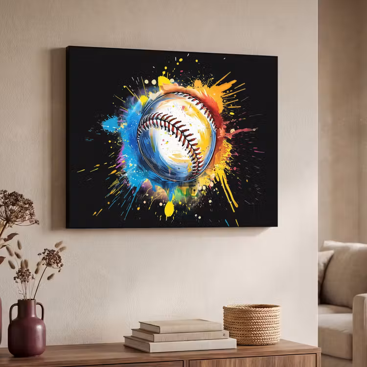 Art Frame - Graffiti - Sport - Baseball - Honkbal — 7
