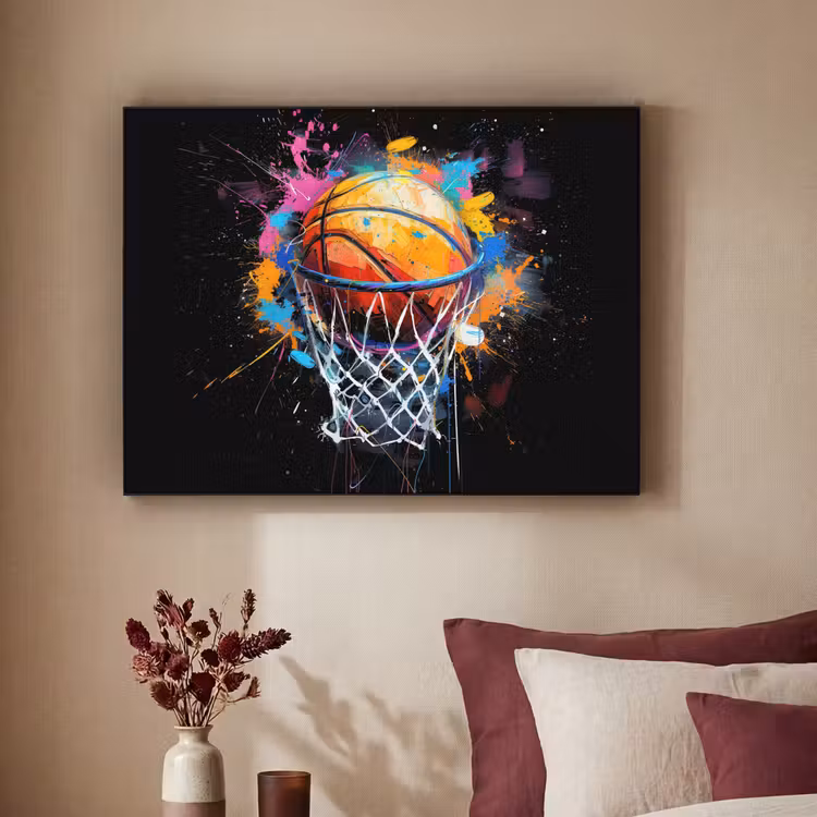 Art Frame - Graffiti - Sport - Basketbal - Basket — 3