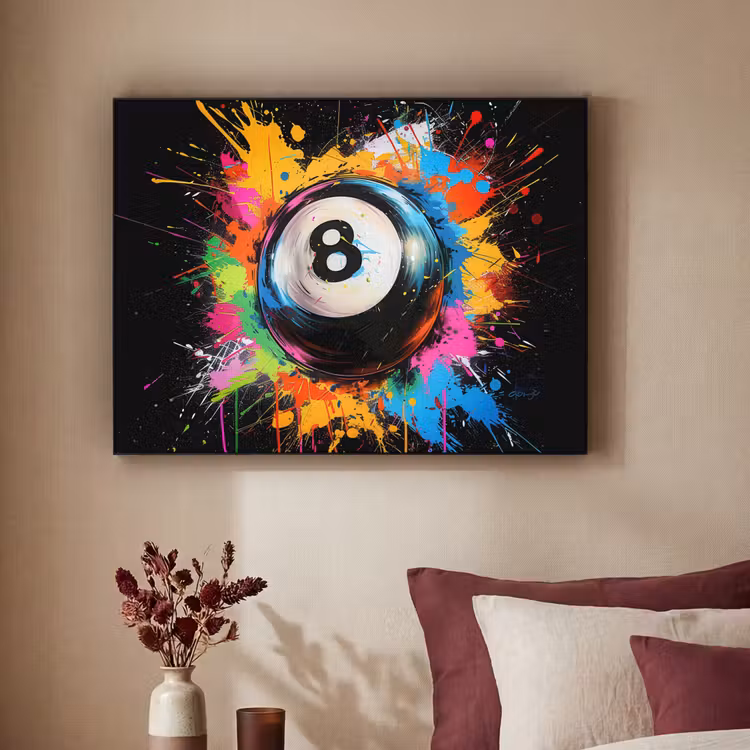 Art Frame - Graffiti - Sport - Pool bal - Biljart — 3