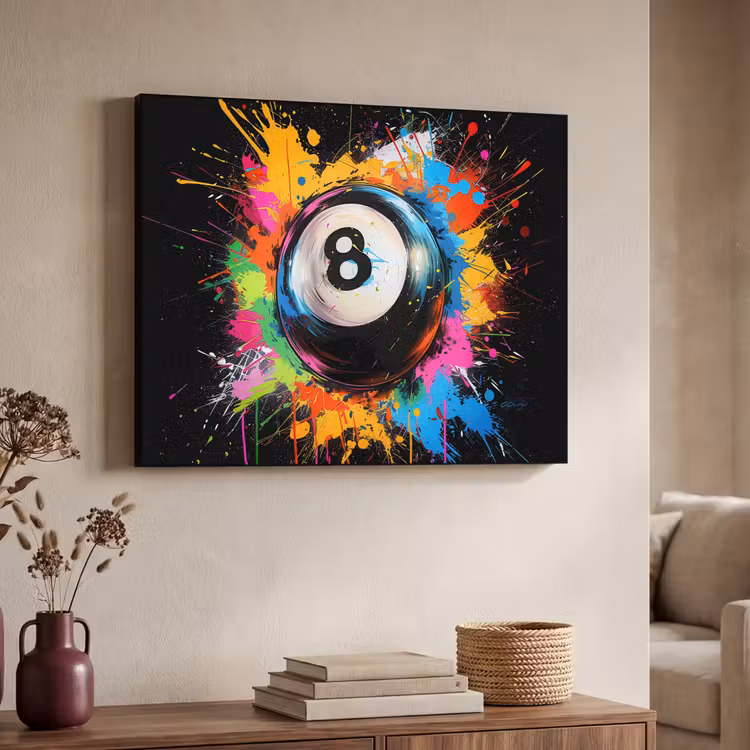 Art Frame - Graffiti - Sport - Pool bal - Biljart — 7