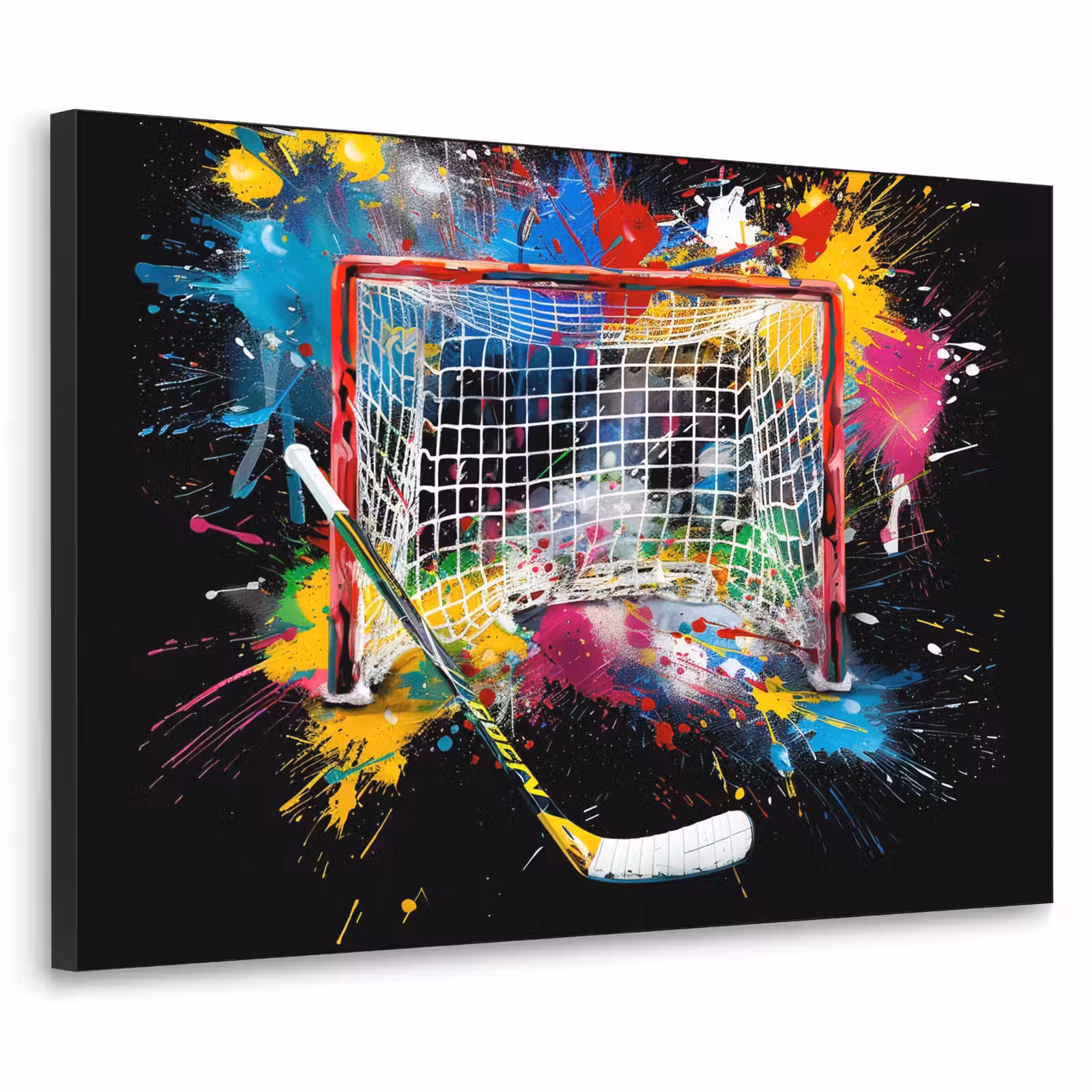 Art Frame - Graffiti - Sport - IJshockey - Hockey goal — 1