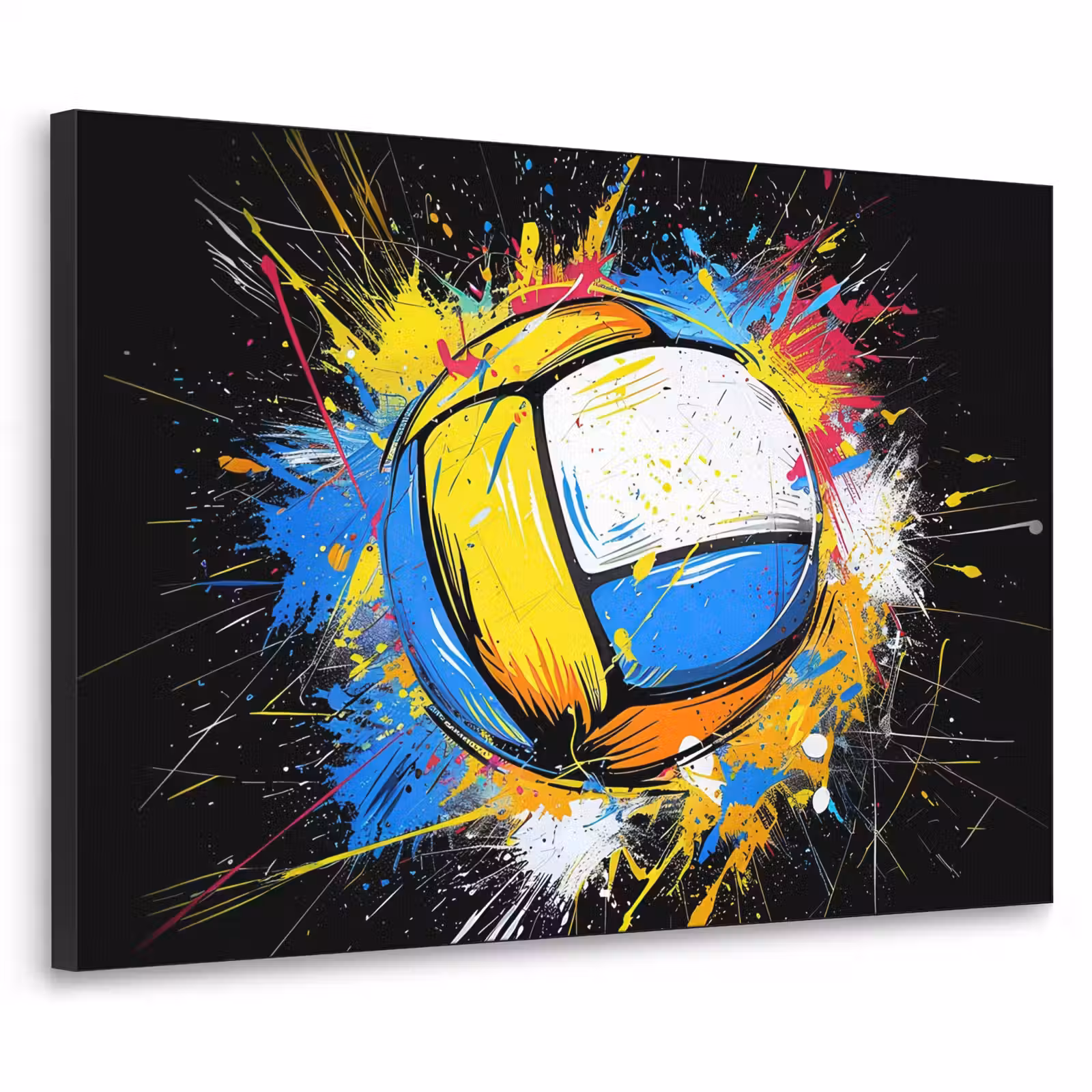 Art Frame - Graffiti - Sport - Volleybal - Bal — 1