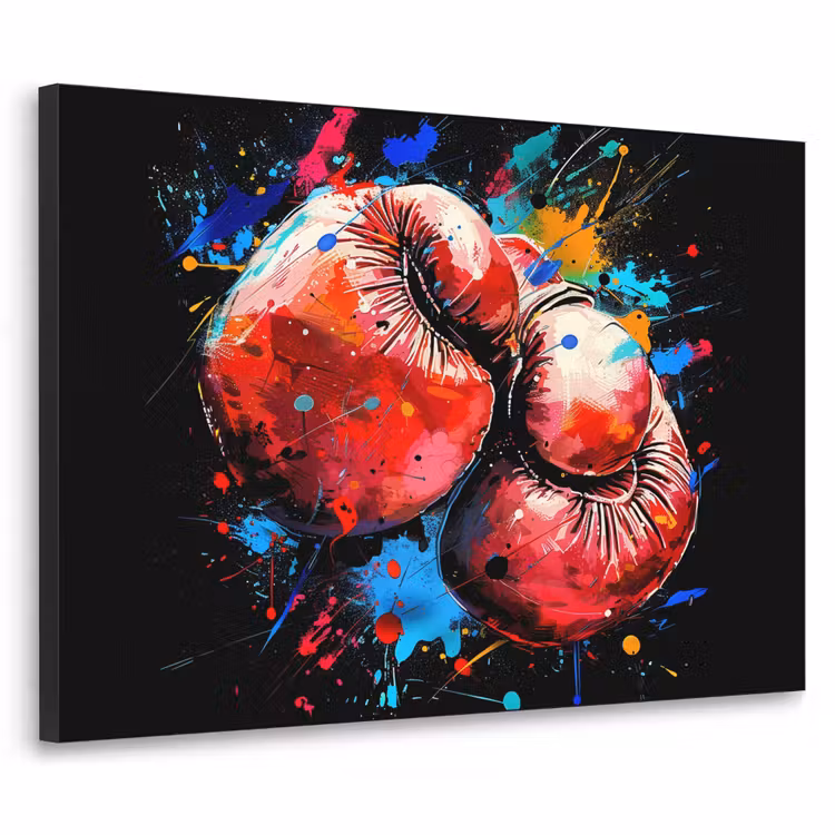 Art Frame - Graffiti - Sport - Boksen - Bokshandschoenen — 1