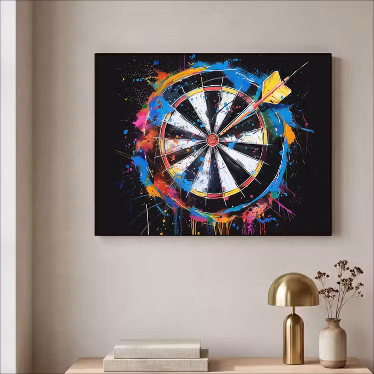 Art Frame - Graffiti - Sport - Darten - Dartbord — 5