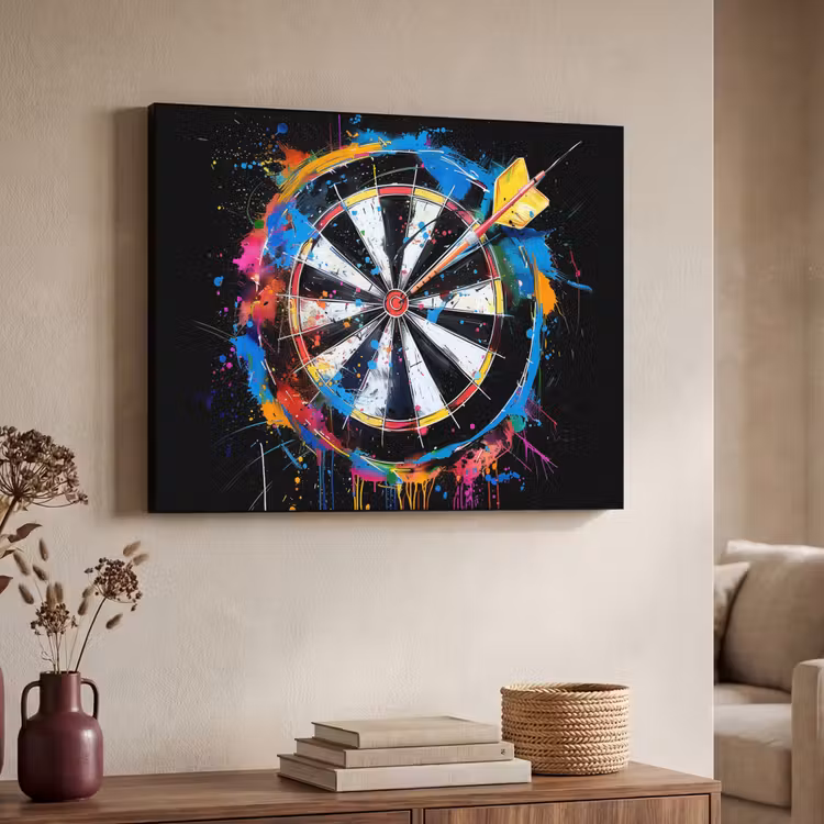 Art Frame - Graffiti - Sport - Darten - Dartbord — 7