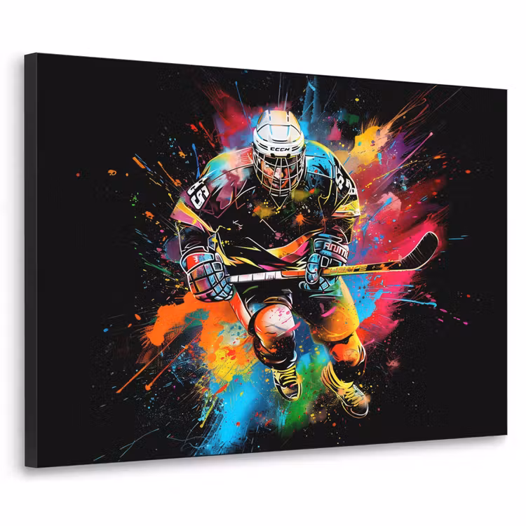 Art Frame - Graffiti - Sport - IJshockey - Hockey — 1