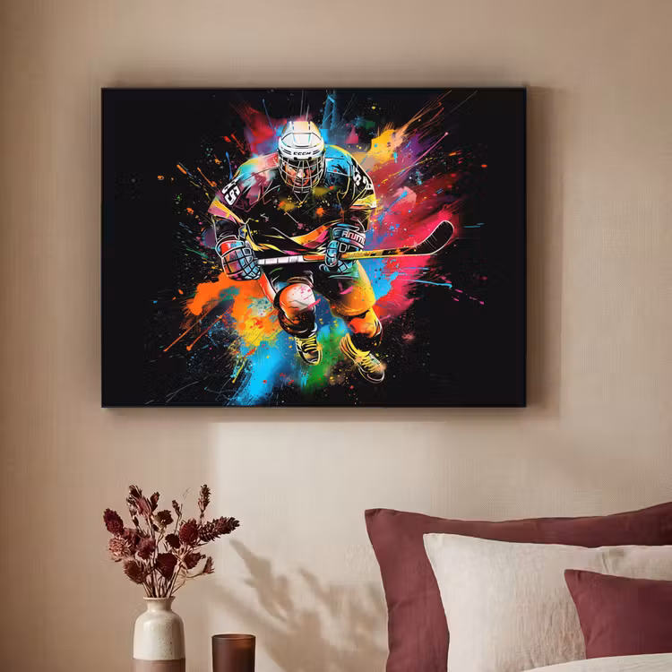 Art Frame - Graffiti - Sport - IJshockey - Hockey — 3