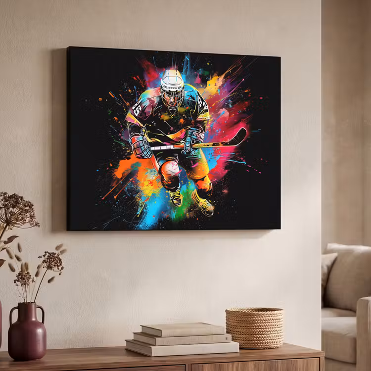 Art Frame - Graffiti - Sport - IJshockey - Hockey — 7