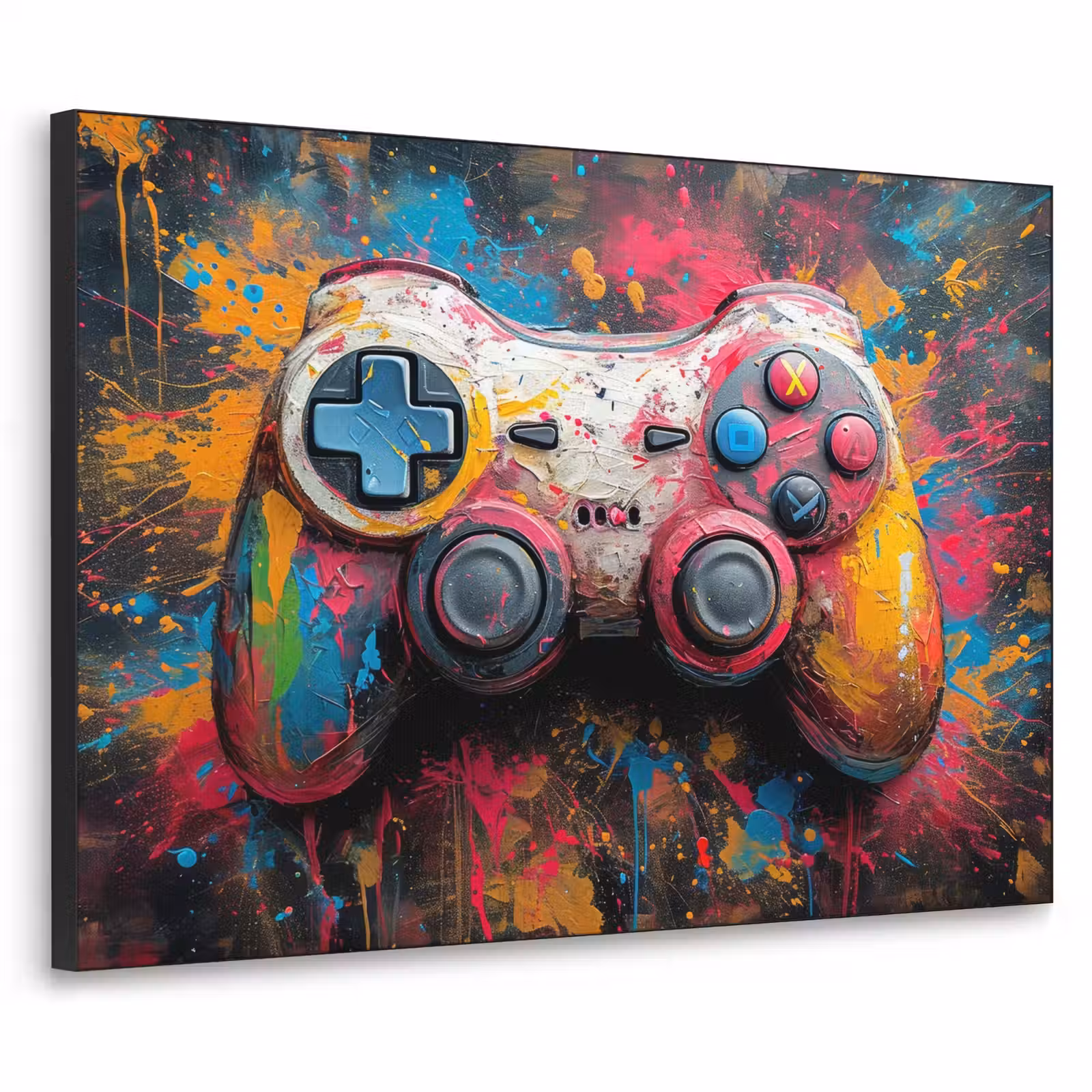 Art Frame - Graffiti - Gaming - Controller - Verf — 1