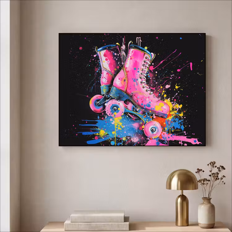 Art Frame - Graffiti - Sport - Rolschaatsen - Skating — 5